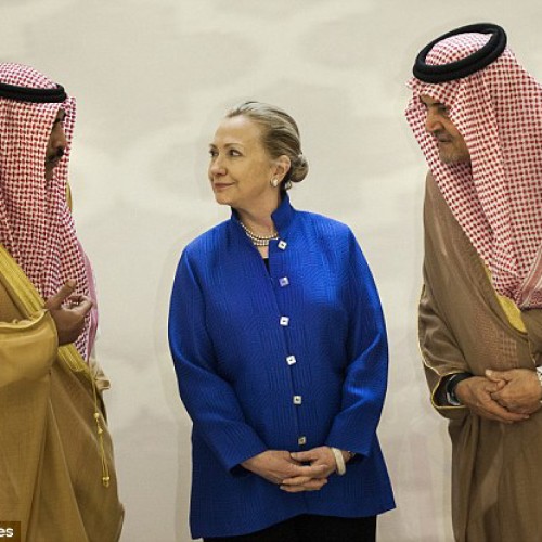 Hillary loves the foreign cash