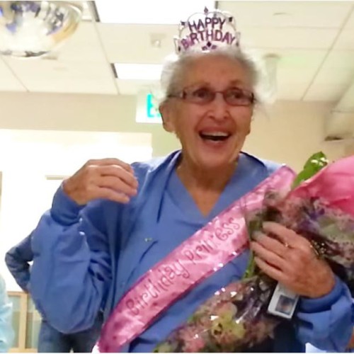 Oldest nurse in the United States celebrated her 90th birthday last week, and is still working!
