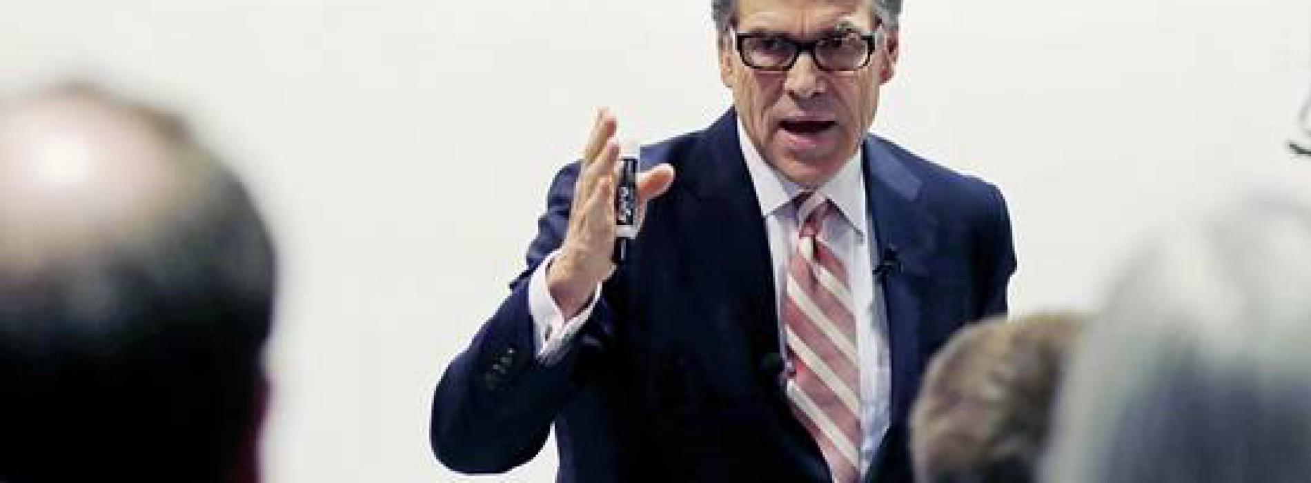 2016 Presidential Candidate Rick Perry answers questions at Town Hall forum hosted by South Carolina Senator Tim Scott
