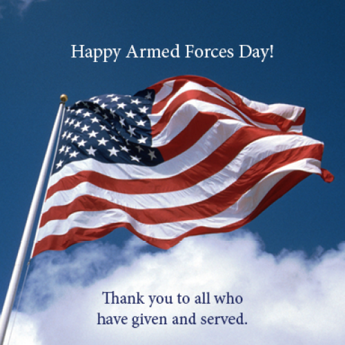 Happy Armed Forces Day!