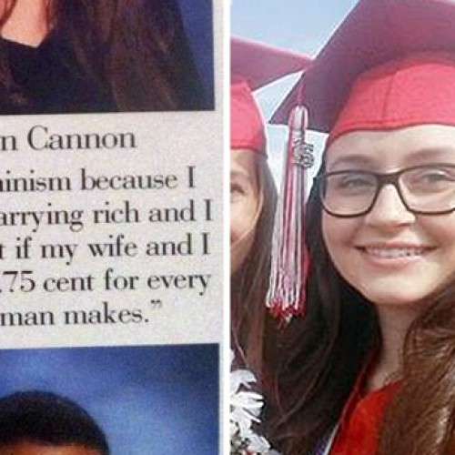 Feminist High Schooler Makes Waves