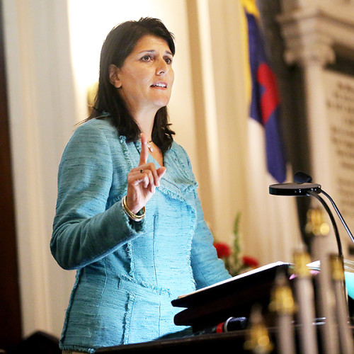 Nikki Haley agitates the agitators