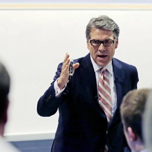 2016 Presidential Candidate Rick Perry answers questions at Town Hall forum hosted by South Carolina Senator Tim Scott