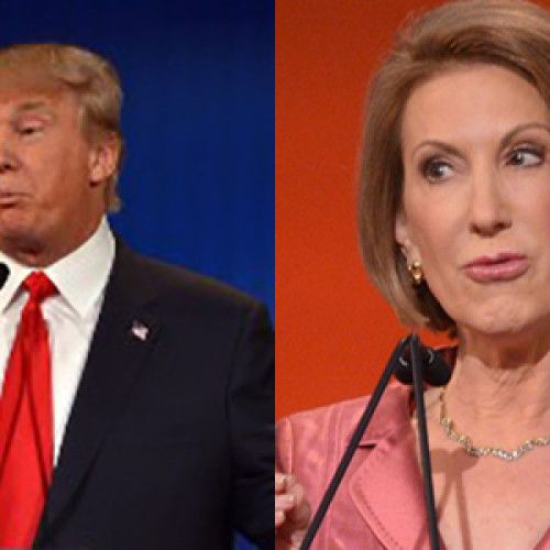 Carly: 1, Trump: 0